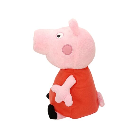 Fiesta Peppa Pig 13.5" Plush Stuffed Animal Toy Red Dress - Picture 2 of 11